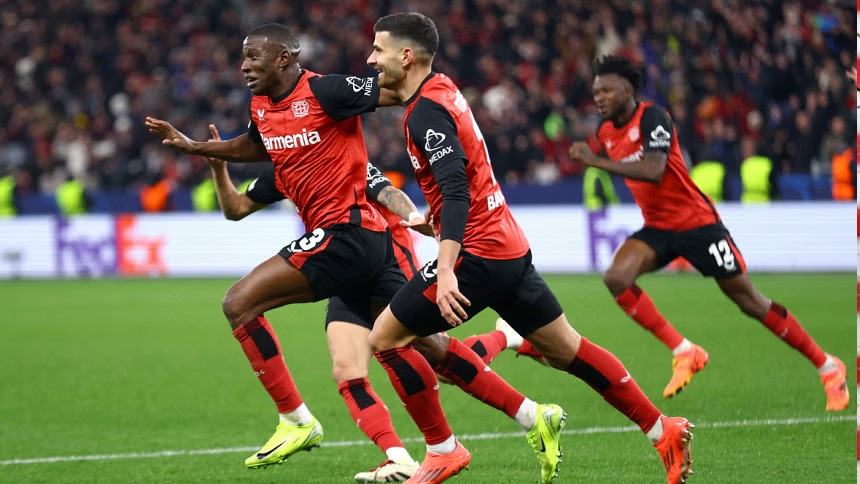 Last-gasp Mukiele goal gives Leverkusen 1-0 win over Inter Milan