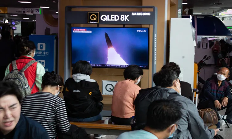 N Korea fires artillery into buffer area, Seoul cries foul