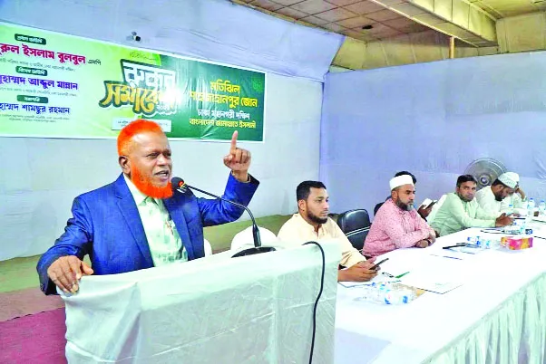 জনগণকে বিভ্রান্ত করতে সরকার জুলাই সনদ অক্ষরে-অক্ষরে পালন করার প্রতিশ্রুতি দিচ্ছে - বুলবুল এমপি