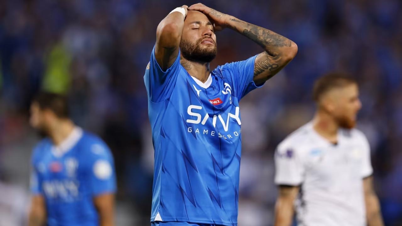 رسالة من نيمار إلى زملائه بعد خسارة الهلال أمام العين في دوري أبطال آسيا