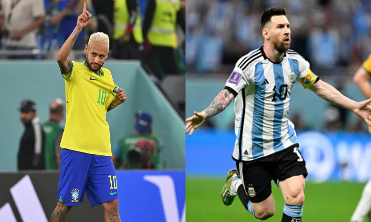 Brazil, Argentina target blockbuster World Cup semi-final