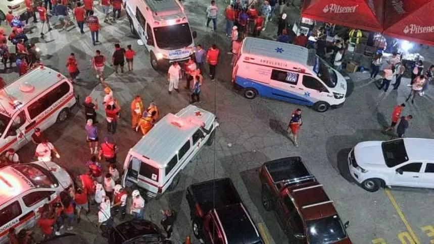 Nine dead in El Salvador stadium stampede: police