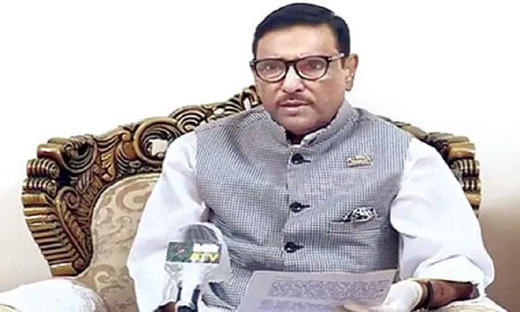 সারা বিশ্বে সবকিছুর দাম ঊর্ধ্বমুখী : ওবায়দুল কাদের