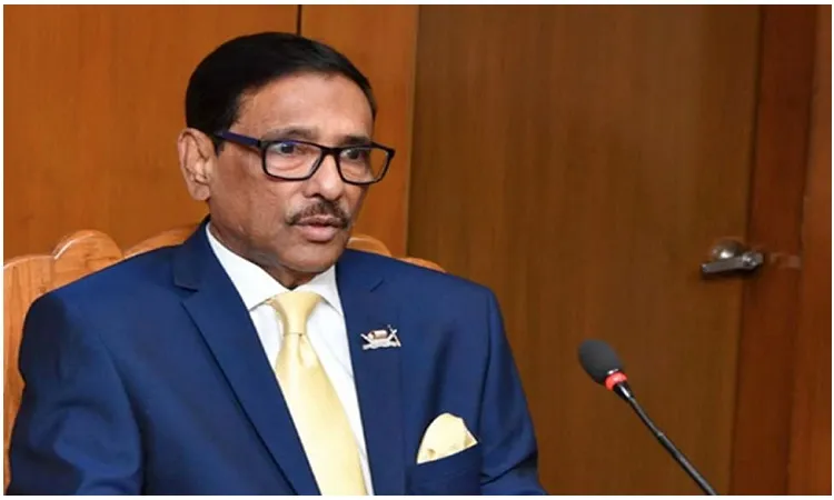 ভারত যাচ্ছেন ওবায়দুল কাদের