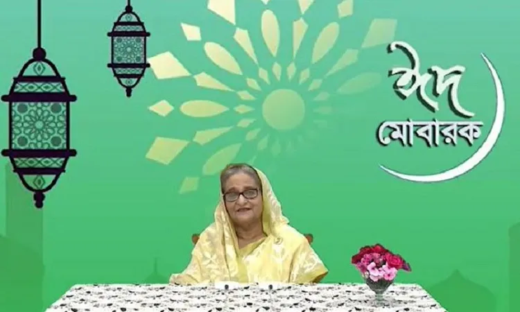 দেশবাসীকে ঈদ শুভেচ্ছা জানালেন প্রধানমন্ত্রী