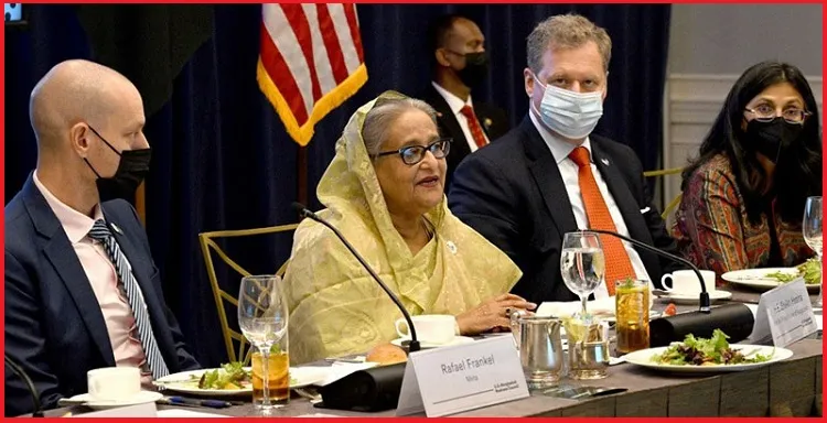 বাংলাদেশে বিপুল মার্কিন বিনিয়োগ চাইলেন প্রধানমন্ত্রী