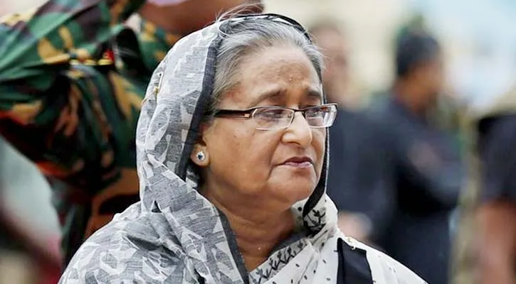 বঙ্গবাজারের আগুনের ঘটনায় প্রধানমন্ত্রীর দুঃখ প্রকাশ