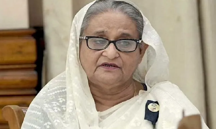 টুঙ্গিপাড়ায় প্রধানমন্ত্রী শেখ হাসিনা