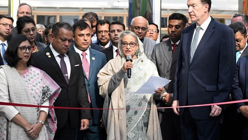 PM seeks WB support for Bangladesh's smooth transition