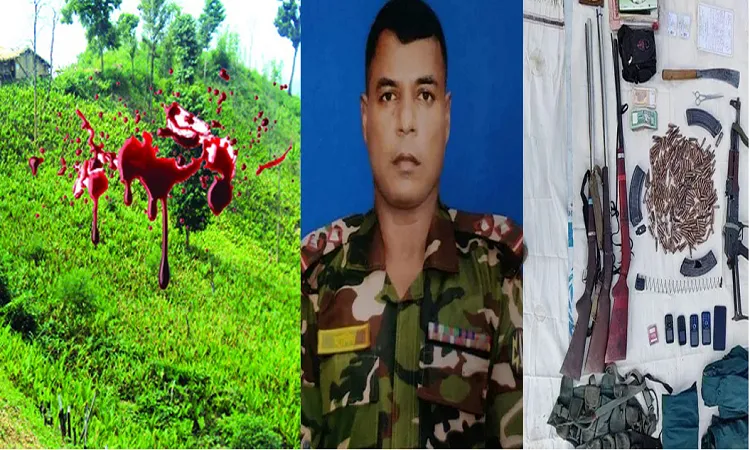 সবুজ পাহাড়ে অস্ত্রের ঝনঝনানি, ঝরছে রক্ত