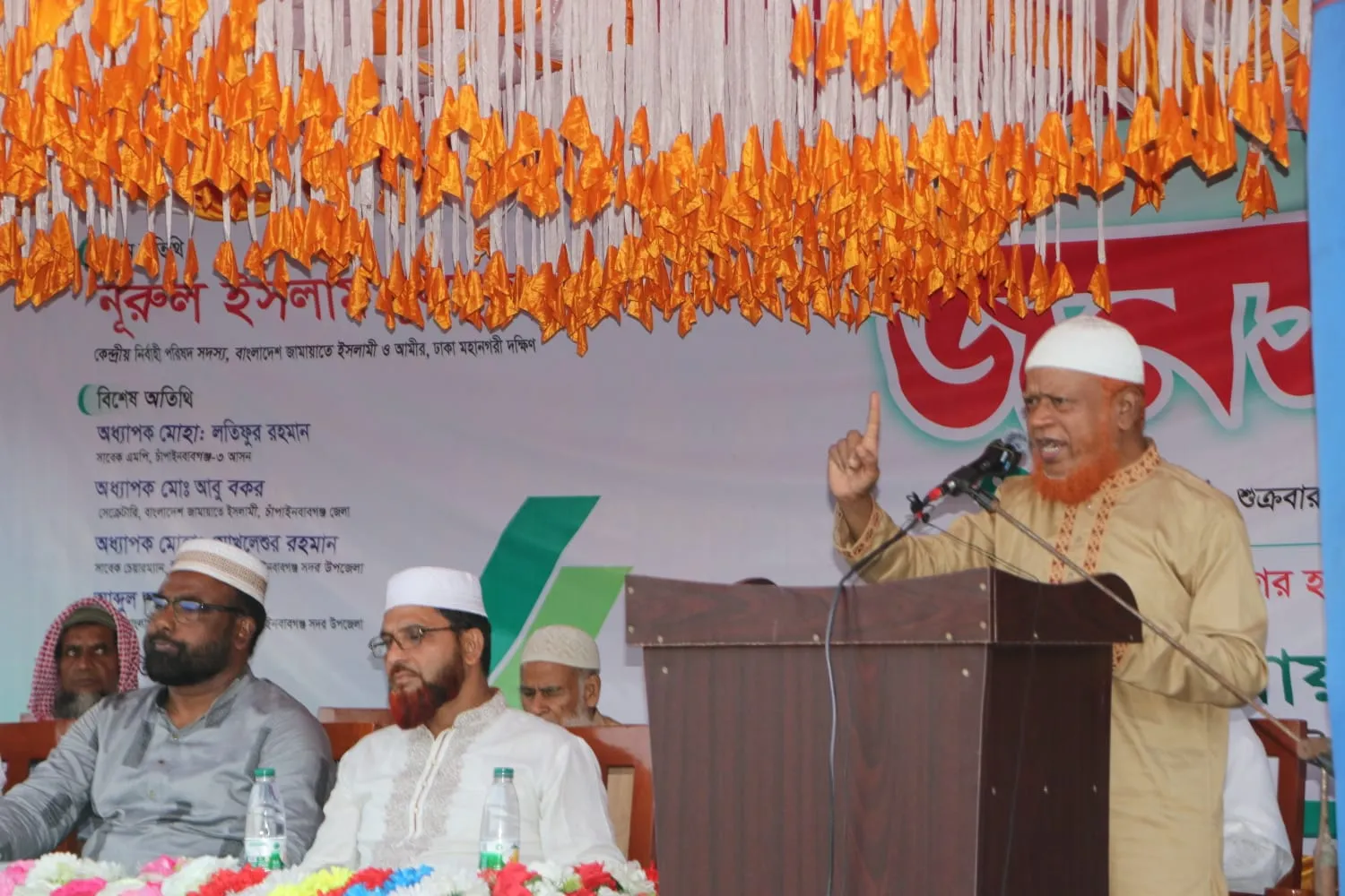 বাংলাদেশ জামায়াতে ইসলামী একটি ইসলামী সমাজ ব্যবস্থা প্রতিষ্ঠা করতে চায়: নূরুল ইসলাম বুলবুল