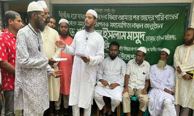 বাউফলের নিখোঁজ জেলেদের জন্য হৃদয় আমার ব্যথিত : ড. মাসুদ