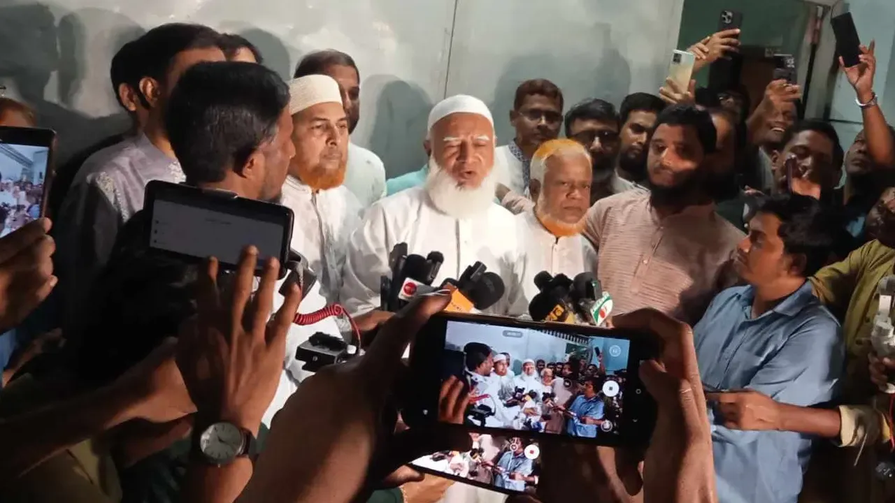 আবদুল্লাহিল আমান আযমীর বাসায় আমীরে জামায়াত