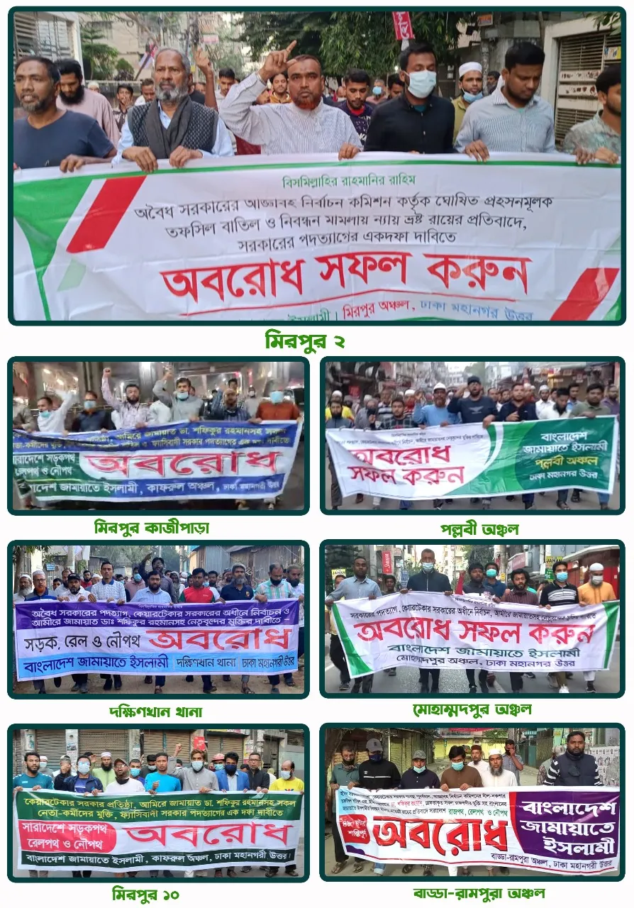 স্বৈরাচারের তখতে তাউস তাসের ঘরের মত ধ্বসে পড়বে : মাহফুজুর রহমান