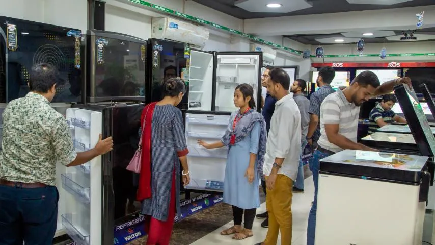 ঈদ উপলক্ষে ফ্রিজের বাজার চাঙ্গা একচেটিয়া দাপটে ওয়ালটন