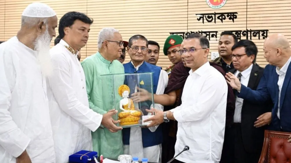 প্রধানমন্ত্রীর সঙ্গে বৌদ্ধ সম্প্রদায়ের নেতৃবৃন্দের সাক্ষাৎ