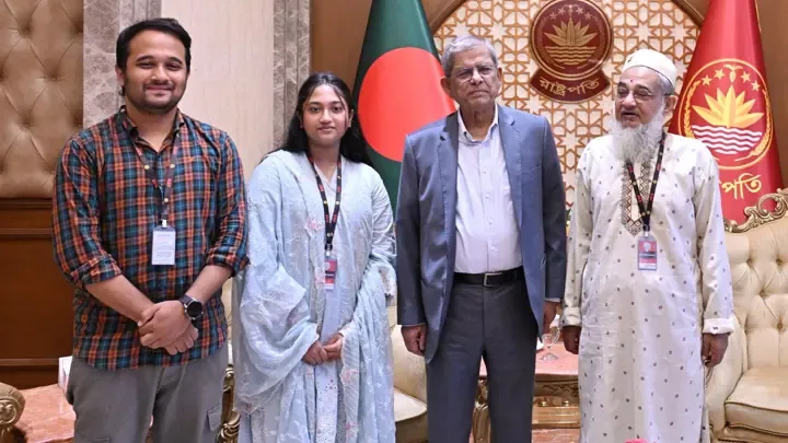 রাষ্ট্রপতির সঙ্গে সাক্ষাৎ করলেন শহীদ মুগ্ধর পরিবারের সদস্যরা