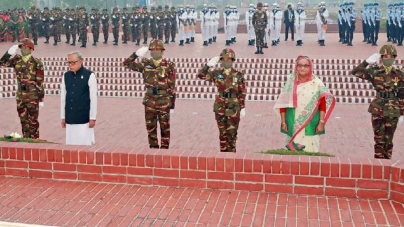 President, PM pay homage to Liberation War martyrs