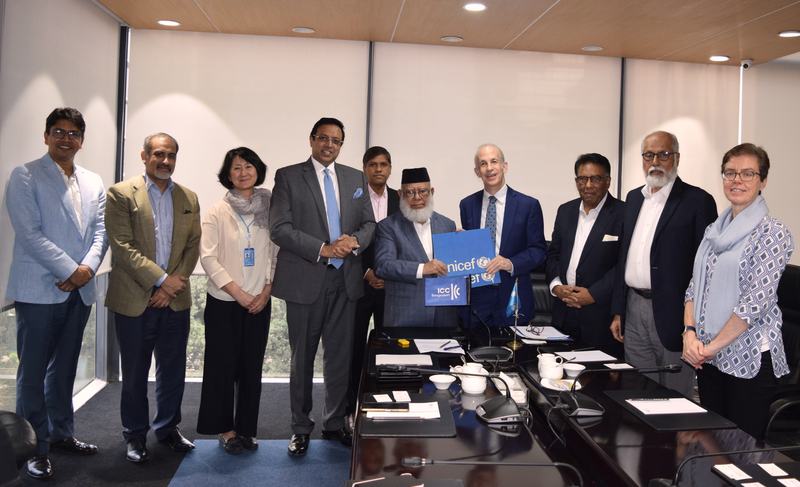 ICC Bangladesh UNICEF partner to advance children’s well-being in Bangladesh