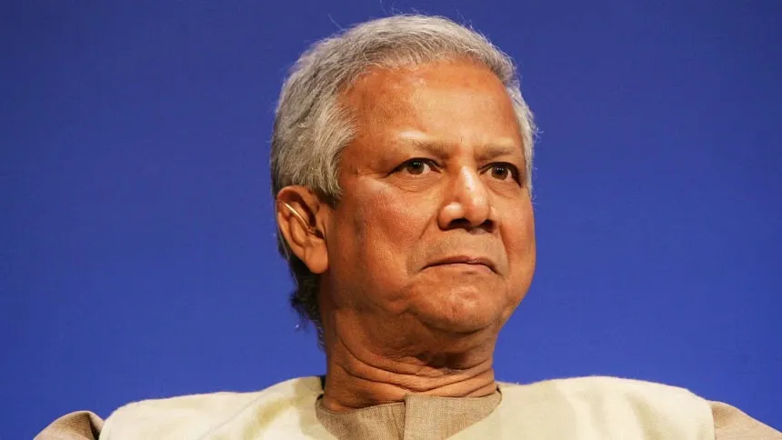 Prof Yunus urges national unity amid flood crisis