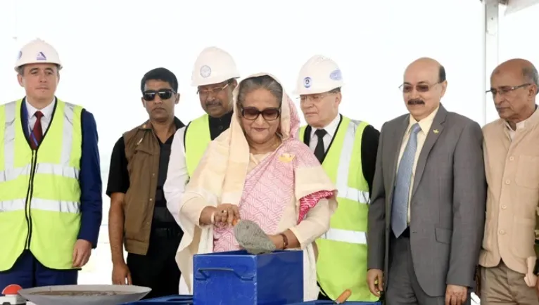 রূপপুরের দ্বিতীয় চুল্লিপাত্রের উদ্বোধন করলেন প্রধানমন্ত্রী