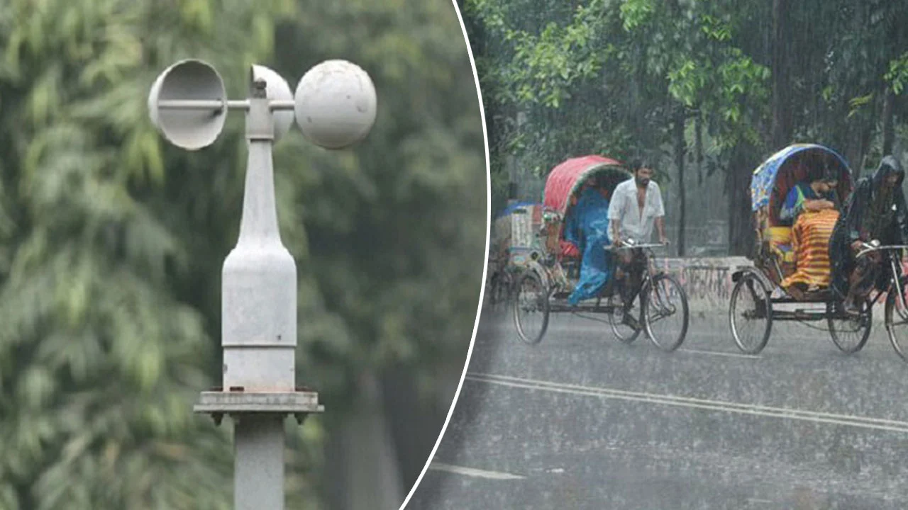 Rain-Dhaka-City