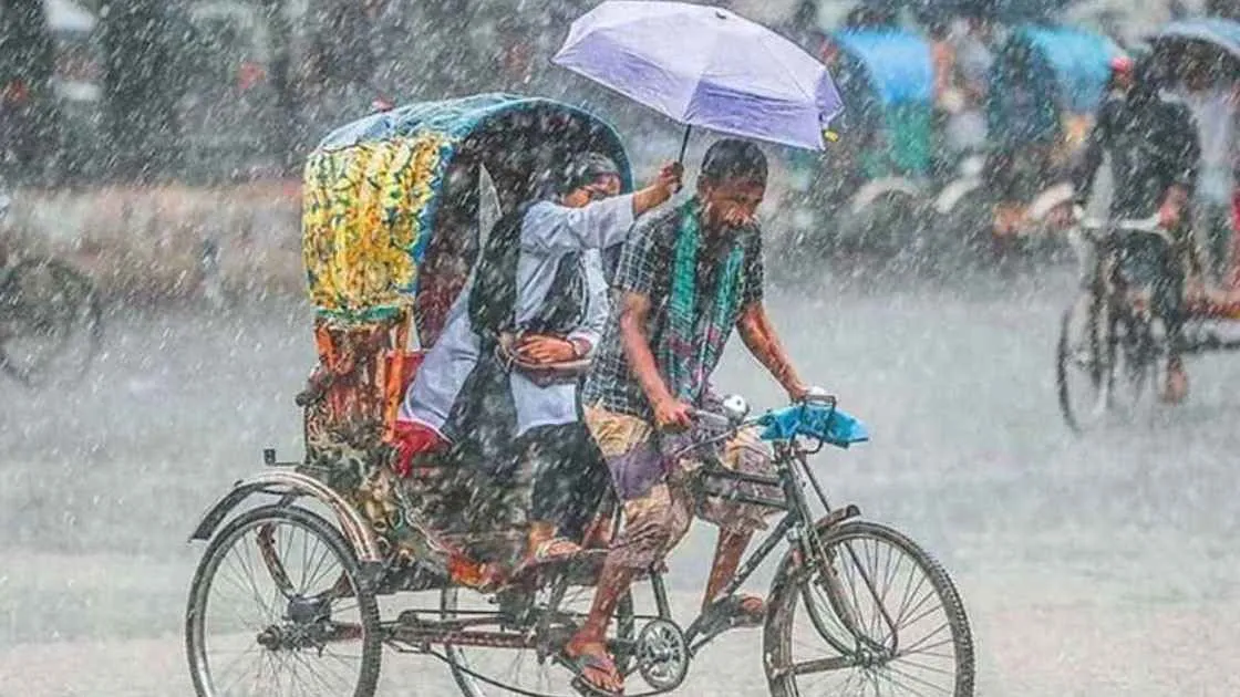 চার বিভাগে ভারী বৃষ্টিপাতের আভাস