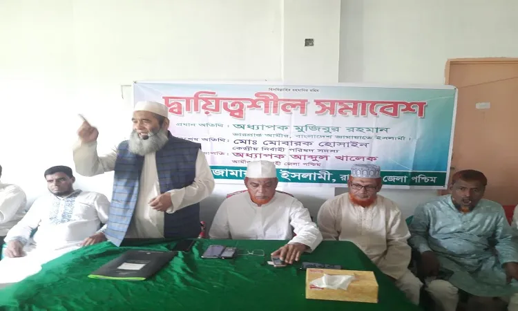 তত্ত্বাবধায়ক সরকারের দাবি আদায় না হওয়া পর্যন্ত জনগণ ঘরে ফিরবে না: মুজিবুর রহমান