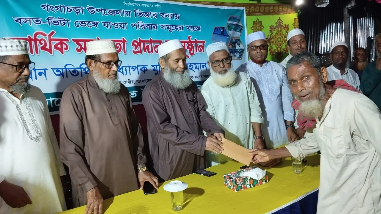 তিস্তা মহাপরিকল্পনা বাস্তবায়ন ছাড়া তিস্তা সমস্যার স্থায়ী সমাধান সম্ভব নয় : মুজিবুর রহমান