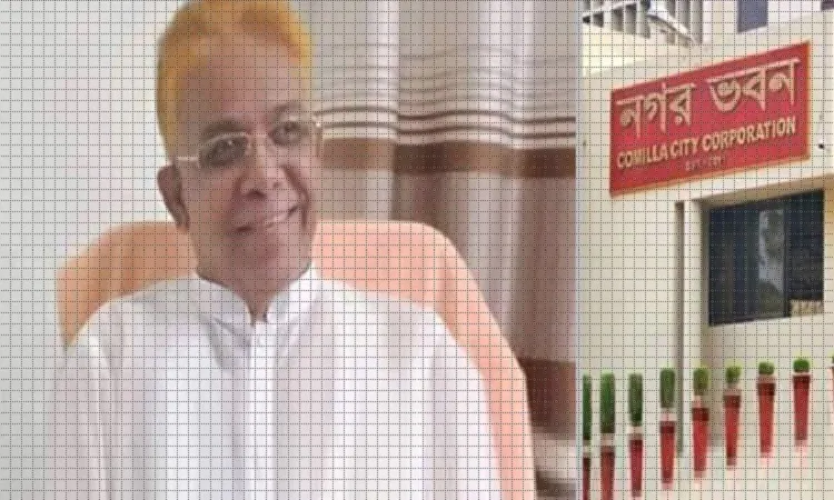 শপথ নিলেন কুমিল্লা সিটির মেয়র রিফাত