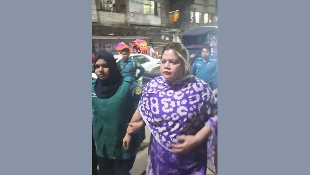 উত্তরায় যুব মহিলা লীগের সভানেত্রী রিতা খান গ্রেপ্তার