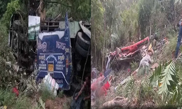 ভারতে ভয়াবহ বাস দুর্ঘটনা, নিহত ২৫