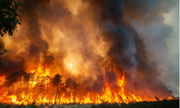 Wildfires rage in France and Spain as heatwaves sear Europe