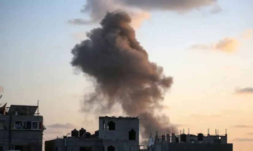 Israeli strike kills 40 in Gaza humanitarian zone