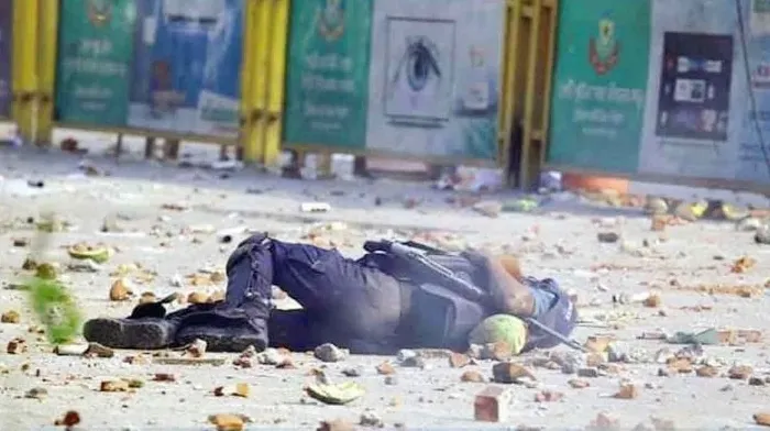 বিএনপির সঙ্গে সংঘর্ষে পুলিশ সদস্য নিহত