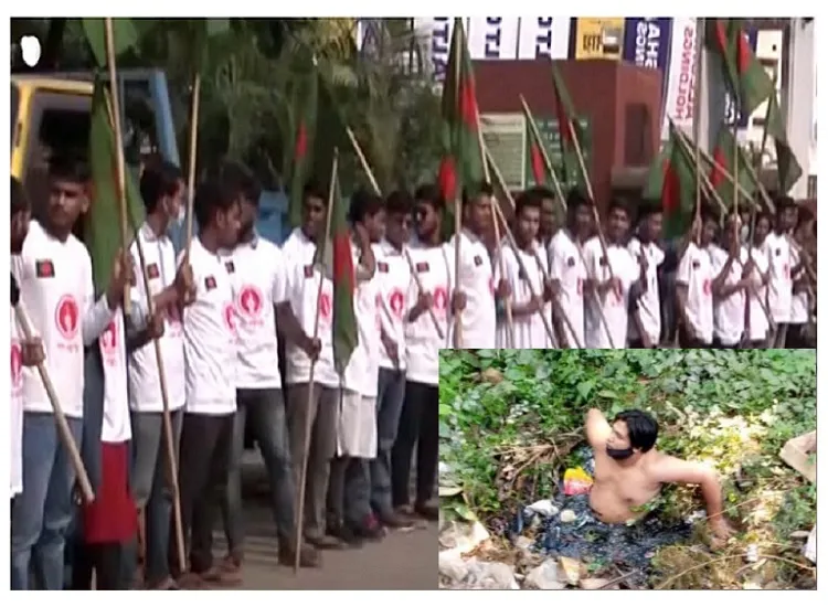 পাকিস্তানি জার্সি গায়ে খেলা দেখতে আসায় ডোবায় নামিয়ে শাস্তি