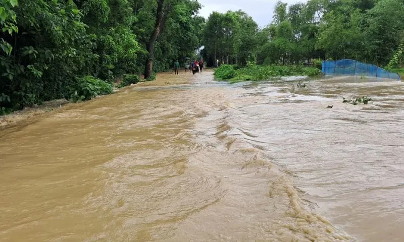 Severe flooding hits Kamalganj, 50 villages submerged