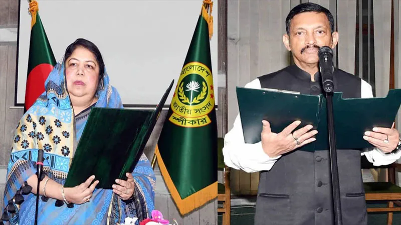 এমপি হিসেবে শপথ নিলেন শাহদাব আকবর