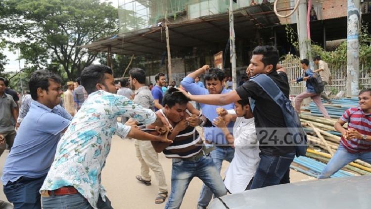 BCL run after BCD's procession again in DU