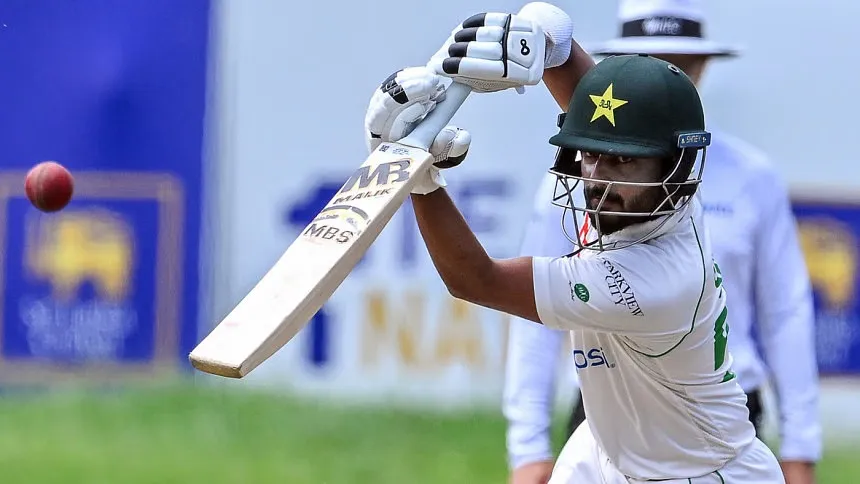 Shakeel ton fires Pakistan into lead against Sri Lanka
