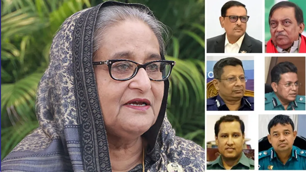 Order to take case against 7 people including Sheikh Hasina