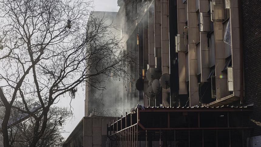 73 dead after fire engulfs building in South Africa