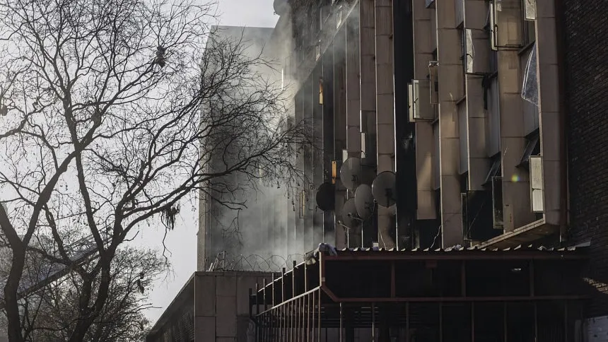 73 dead after fire engulfs building in South Africa