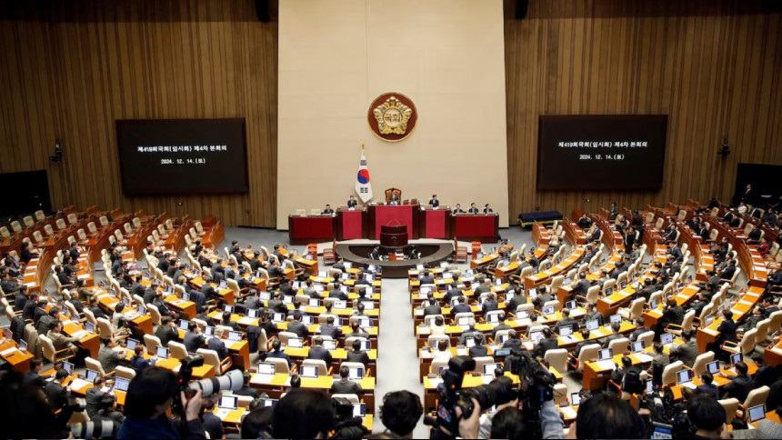 South Korean President Yoon Suk Yeol impeached