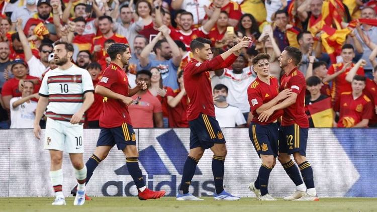 Spain and Portugal share spoils in Nations League