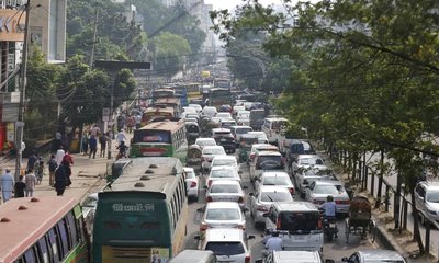 Student road blockades