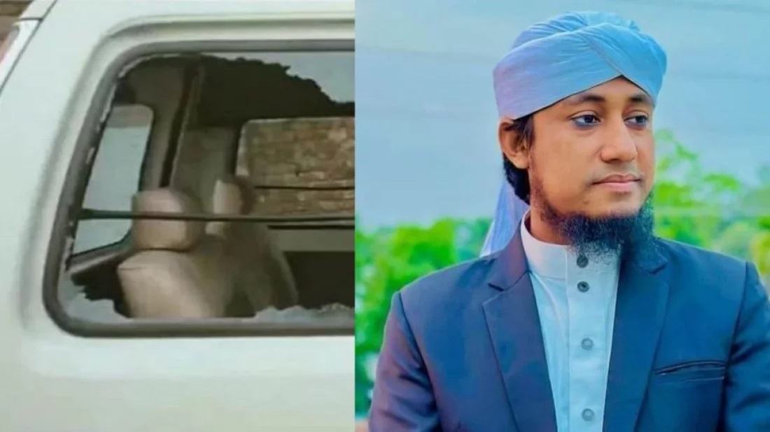 Taheri’s vehicle attacked in Brahmanbaria