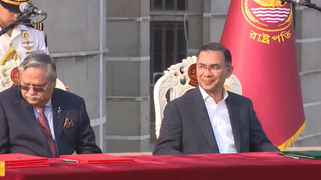 শুরু হয়েছে শপথ অনুষ্ঠান