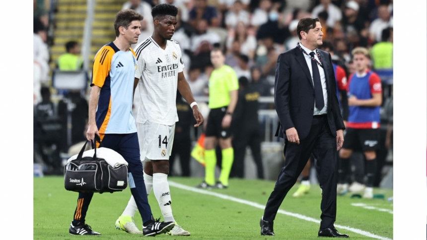 Tchouameni drops out of Real Madrid clash with Las Palmas