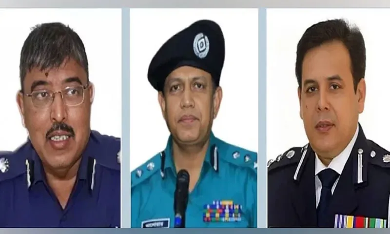 Three senior police officers sent into retirement